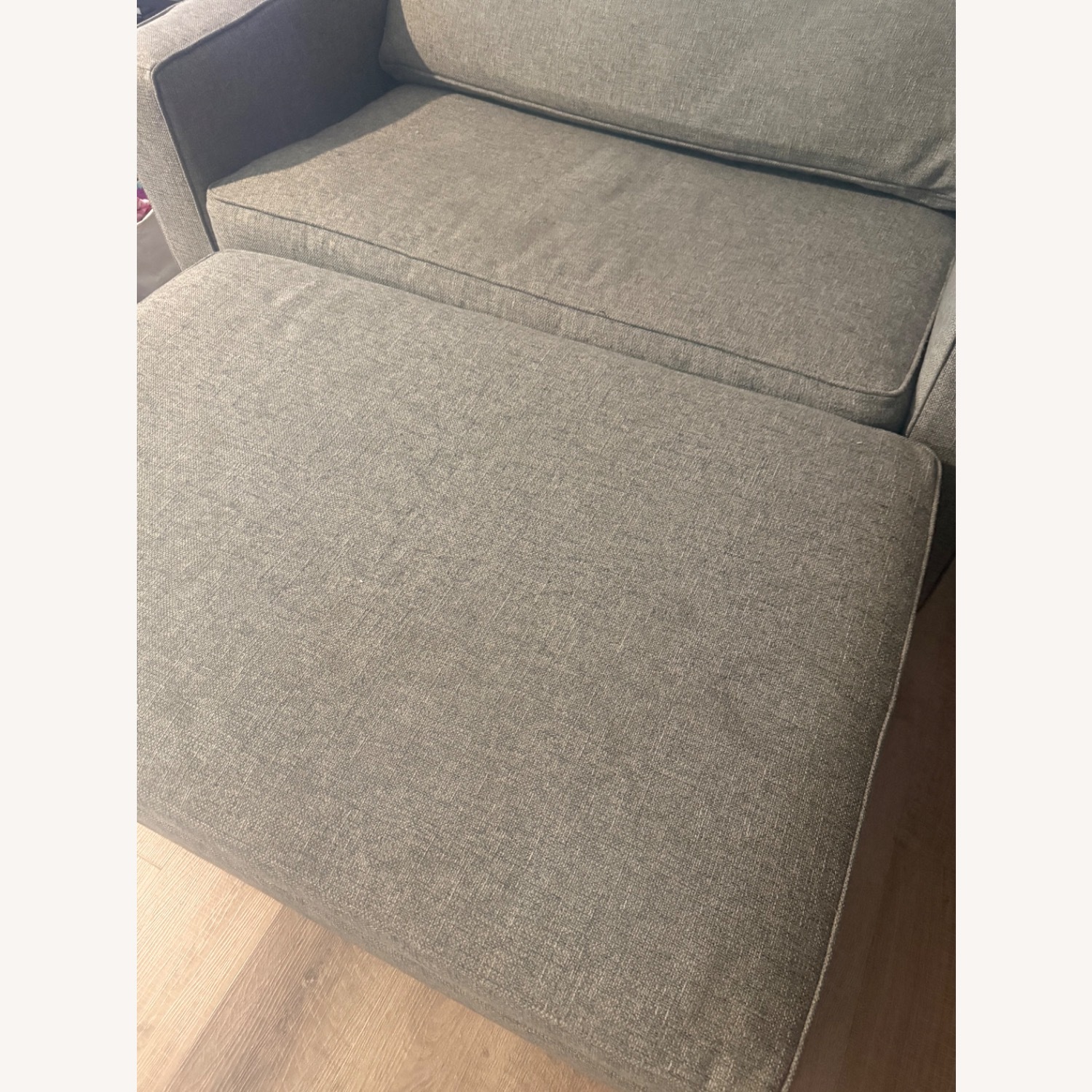 Arhaus Chair and Storage Ottoman - image-11