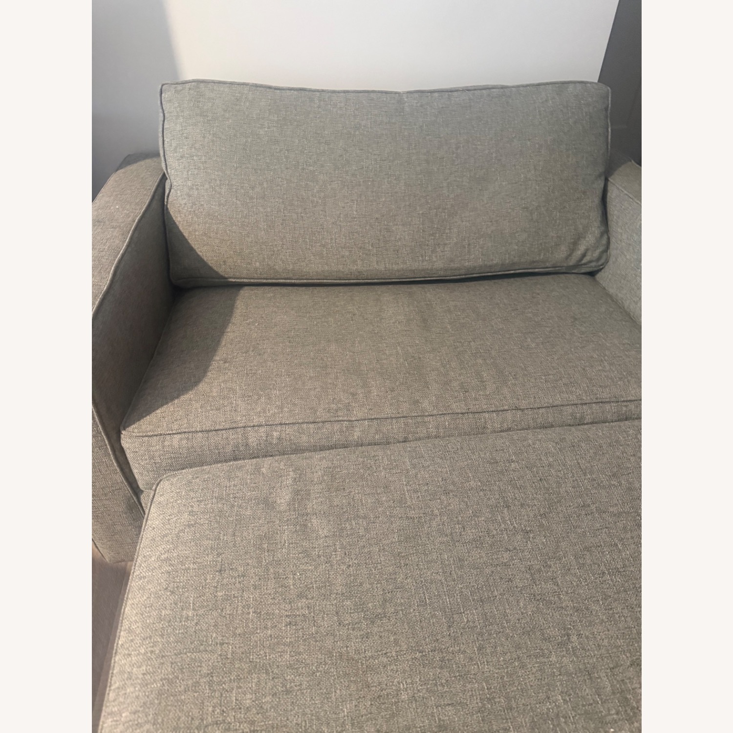 Arhaus Chair and Storage Ottoman - image-9