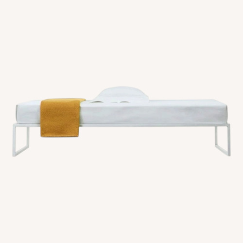 Used Cappellini Fronzoni ‘64 Bed Frame White Queen for sale on AptDeco