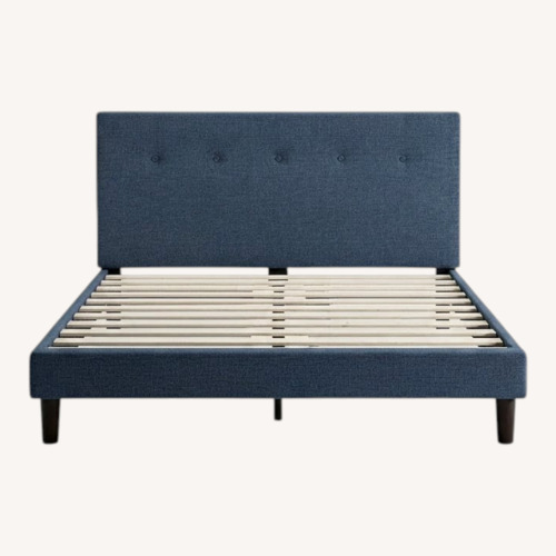 Used Amazon Queen Bed w Headboard  for sale on AptDeco