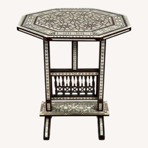 Used Vintage/Antique Finds Wood Side Table for sale on AptDeco