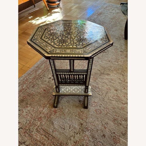 Used Vintage/Antique Finds Wood Side Table for sale on AptDeco