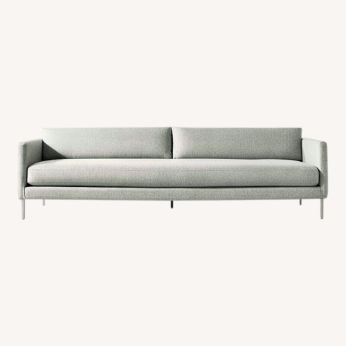 Used CB2 Light Gray Fabric 3+ Seater Sofa for sale on AptDeco