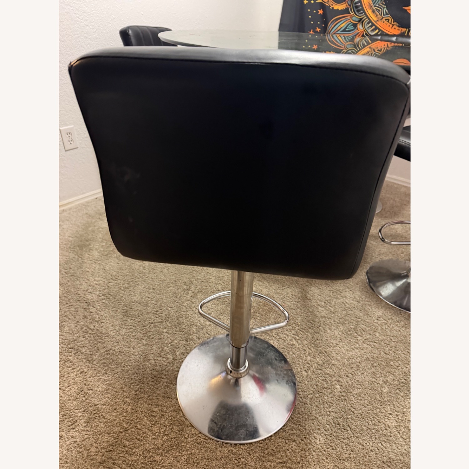 Black Glass Dining Table - image-3