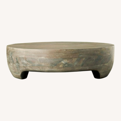 Used Restoration Hardware Dark Gray Wood Coffee Table for sale on AptDeco