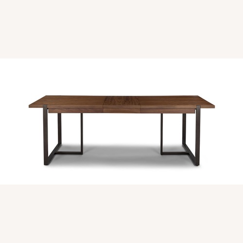 Used Article Dark Brown Wood Coffee Table for sale on AptDeco