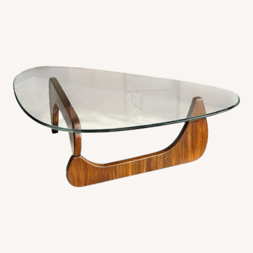 Used Glass coffee table  for sale on AptDeco