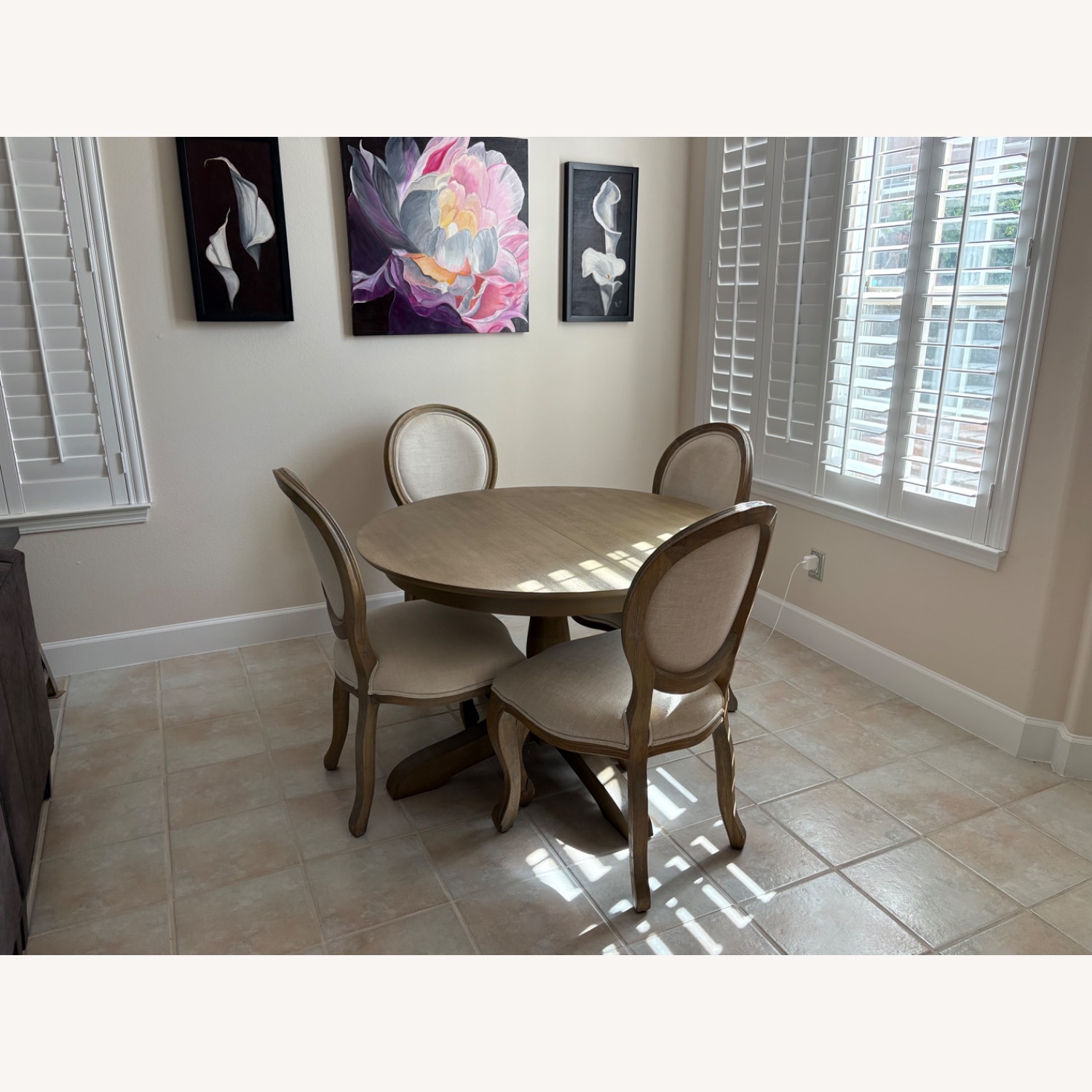 Pottery Barn Owen Light Brown Wood Dining Table - image-2
