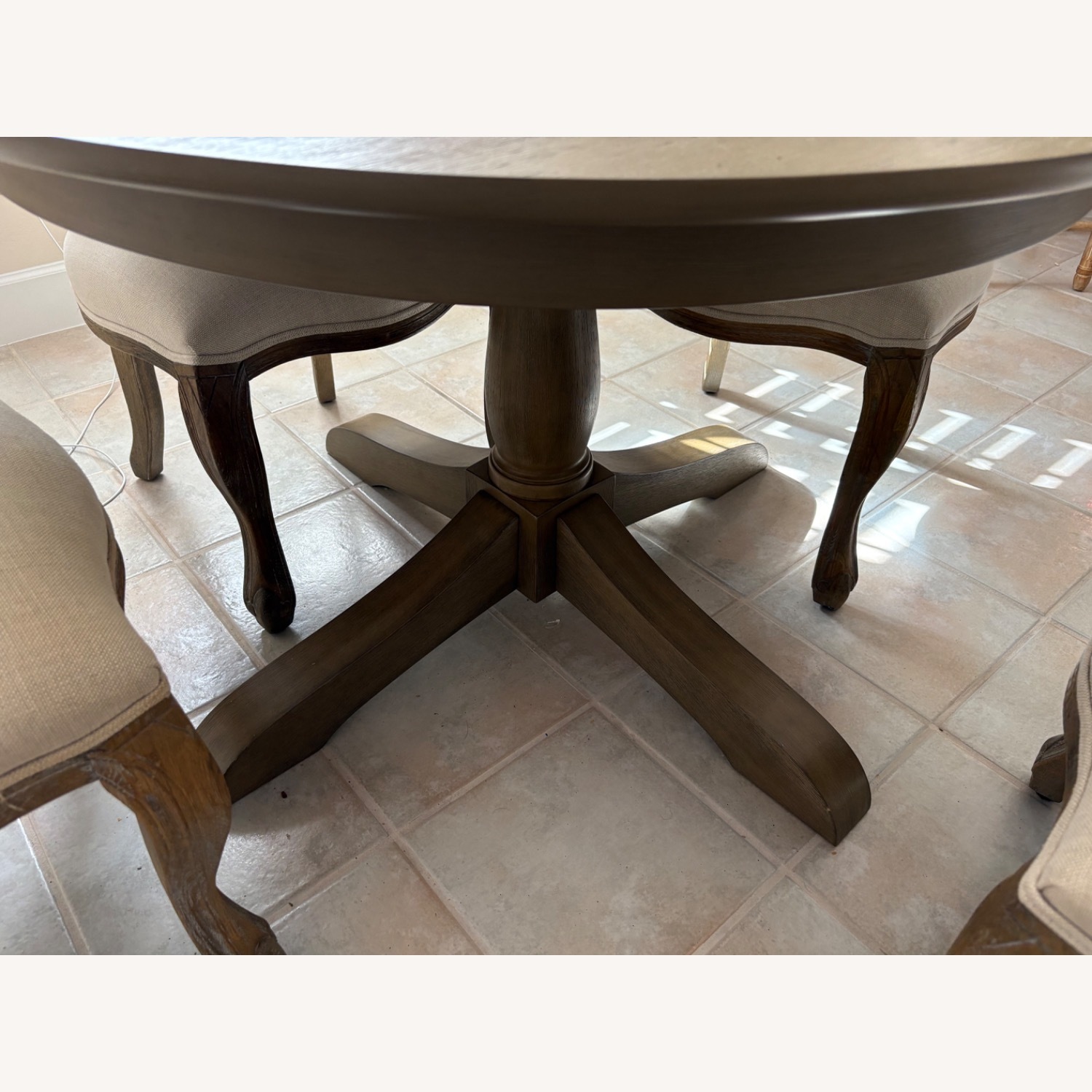 Pottery Barn Owen Light Brown Wood Dining Table - image-3