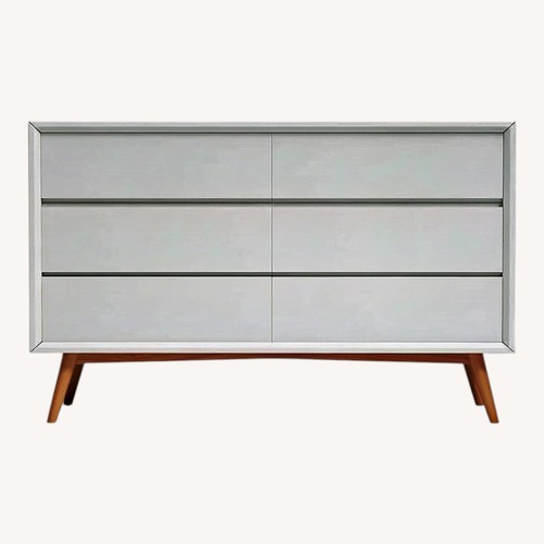 Used Crate & Kids White Wood Dresser for sale on AptDeco