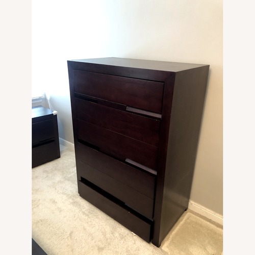 Used Dark Brown Wood Dresser for sale on AptDeco