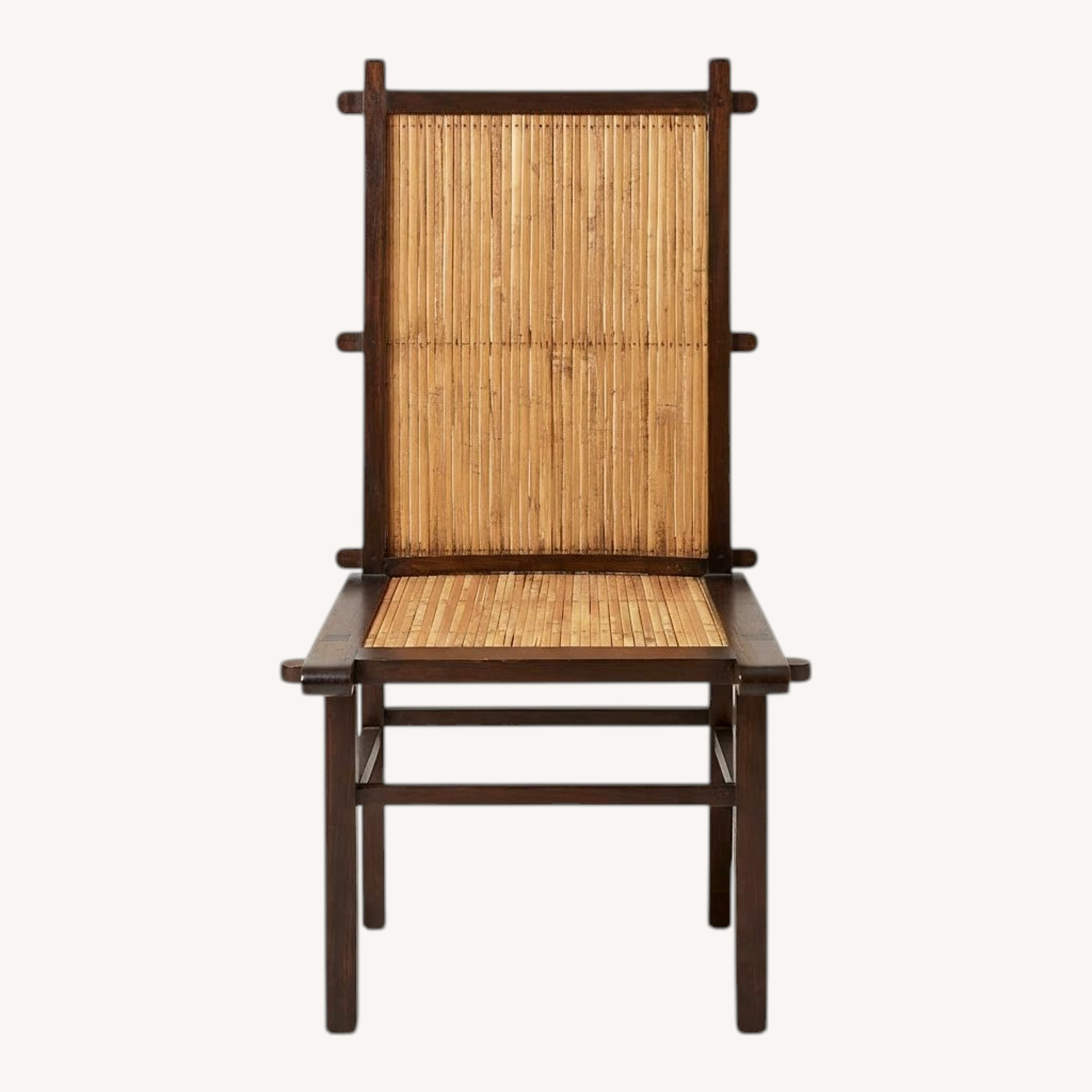 Bamboo Dining Chairs - Set of 2 - image-0