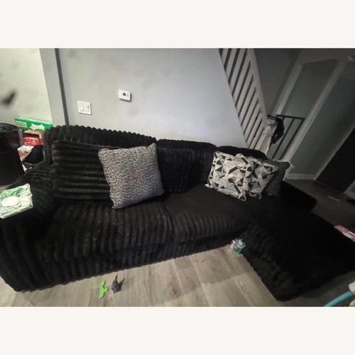 Used Black Sofa for sale on AptDeco