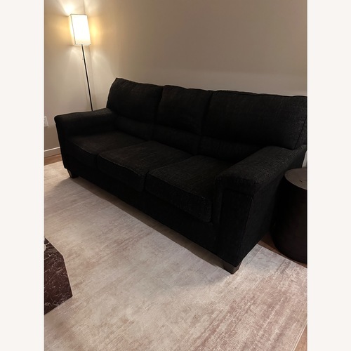 Used Bob's Discount Black 3+ Seater Sofa for sale on AptDeco