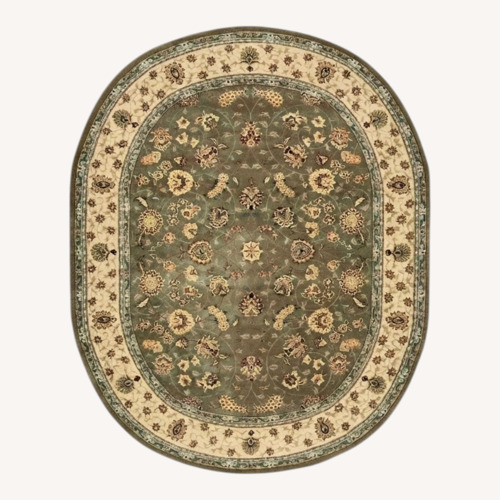 Used Nourison 2000 Wool Oval Area Rug 8' x 10' for sale on AptDeco