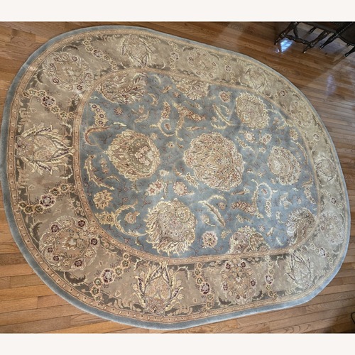 Used Nourison 2000 Wool Oval Area Rug 8' x 10' for sale on AptDeco