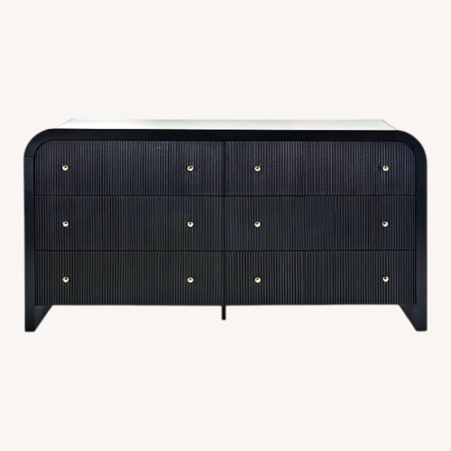 Used Joss & Main Black Wood Dresser for sale on AptDeco