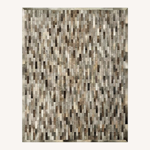 Used AllModern Deanna Light Gray Area Rug 5' x 8' for sale on AptDeco