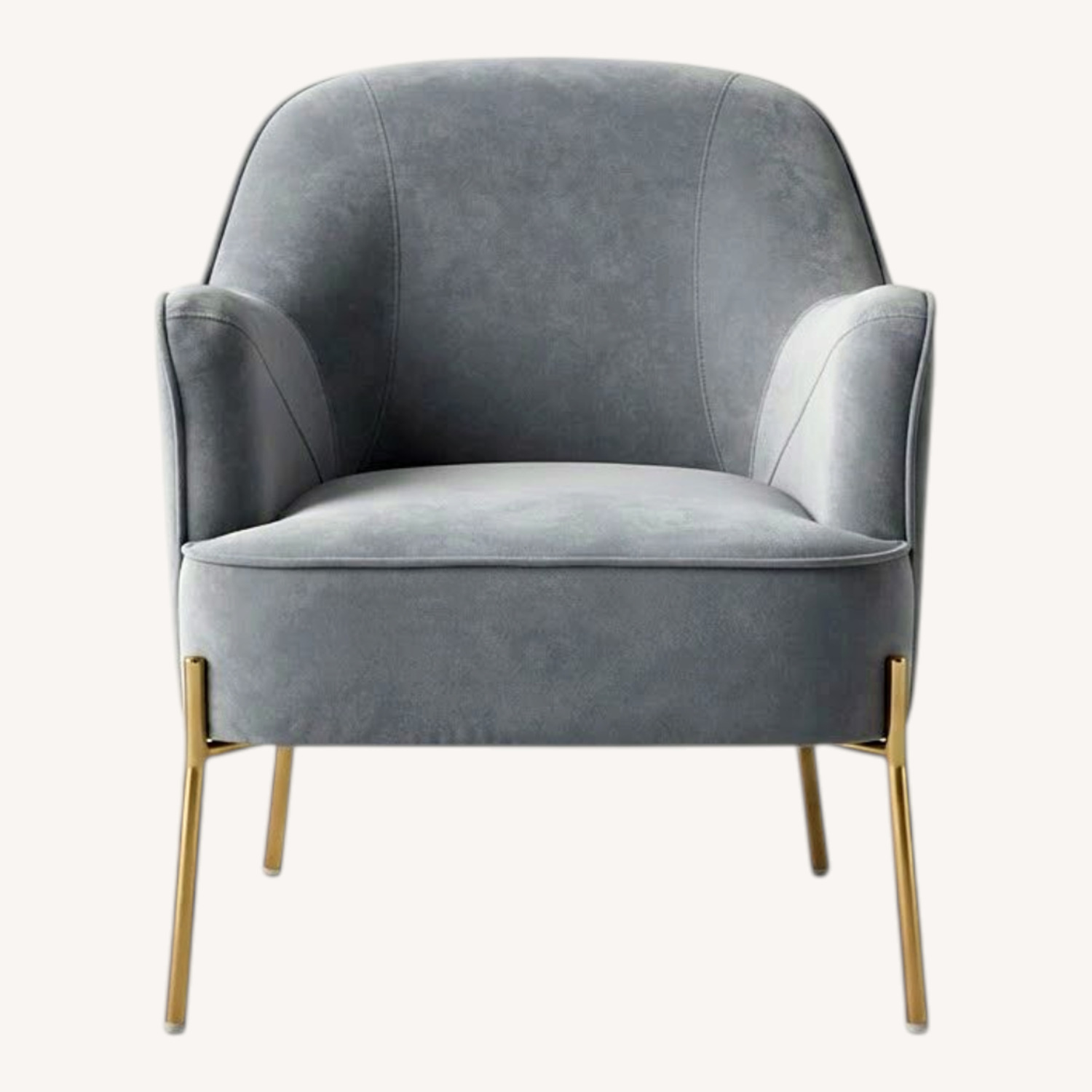 Wayfair Wide Grey Chair with Armrest - image-6