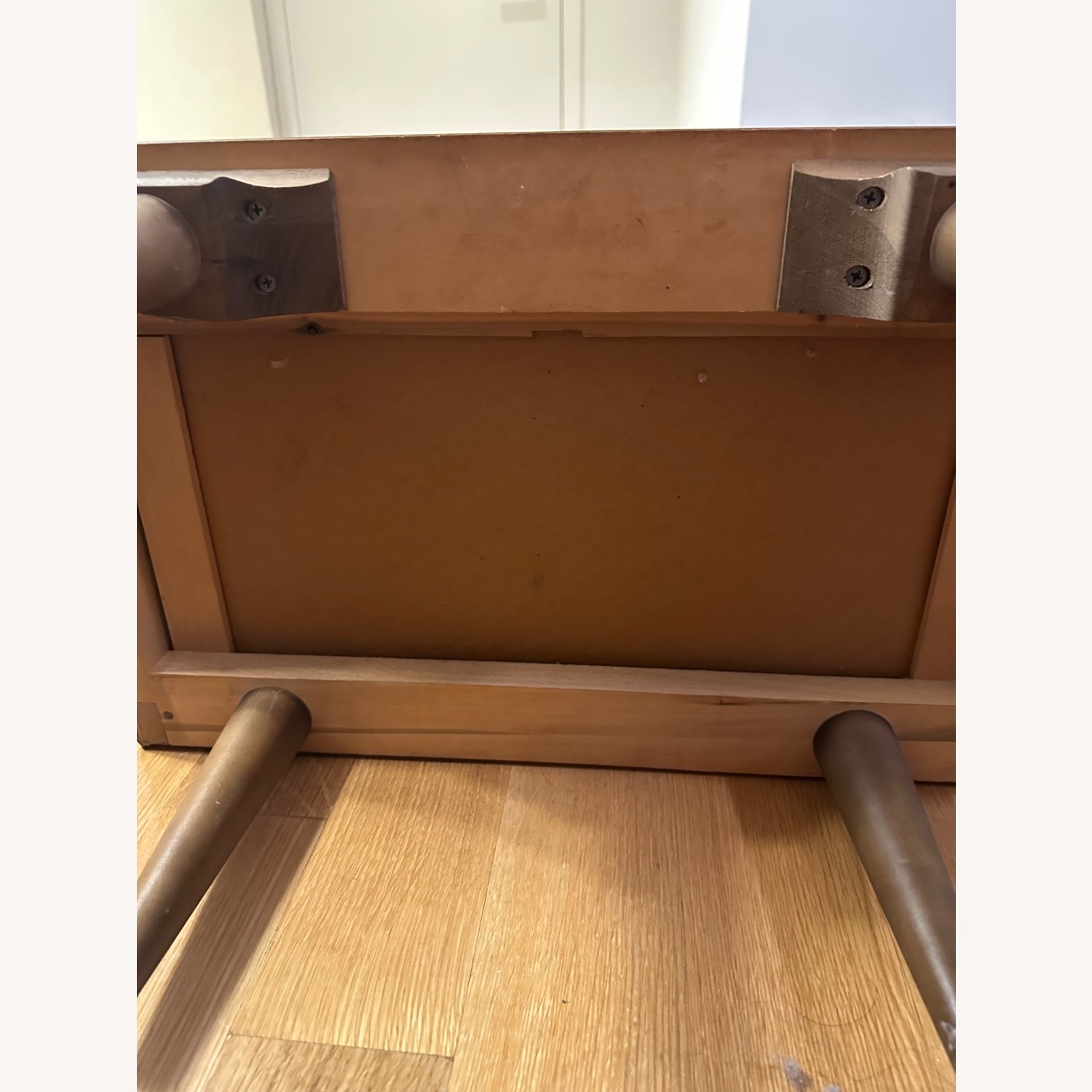 Midcentury Dark Brown Wood Nightstands - image-8