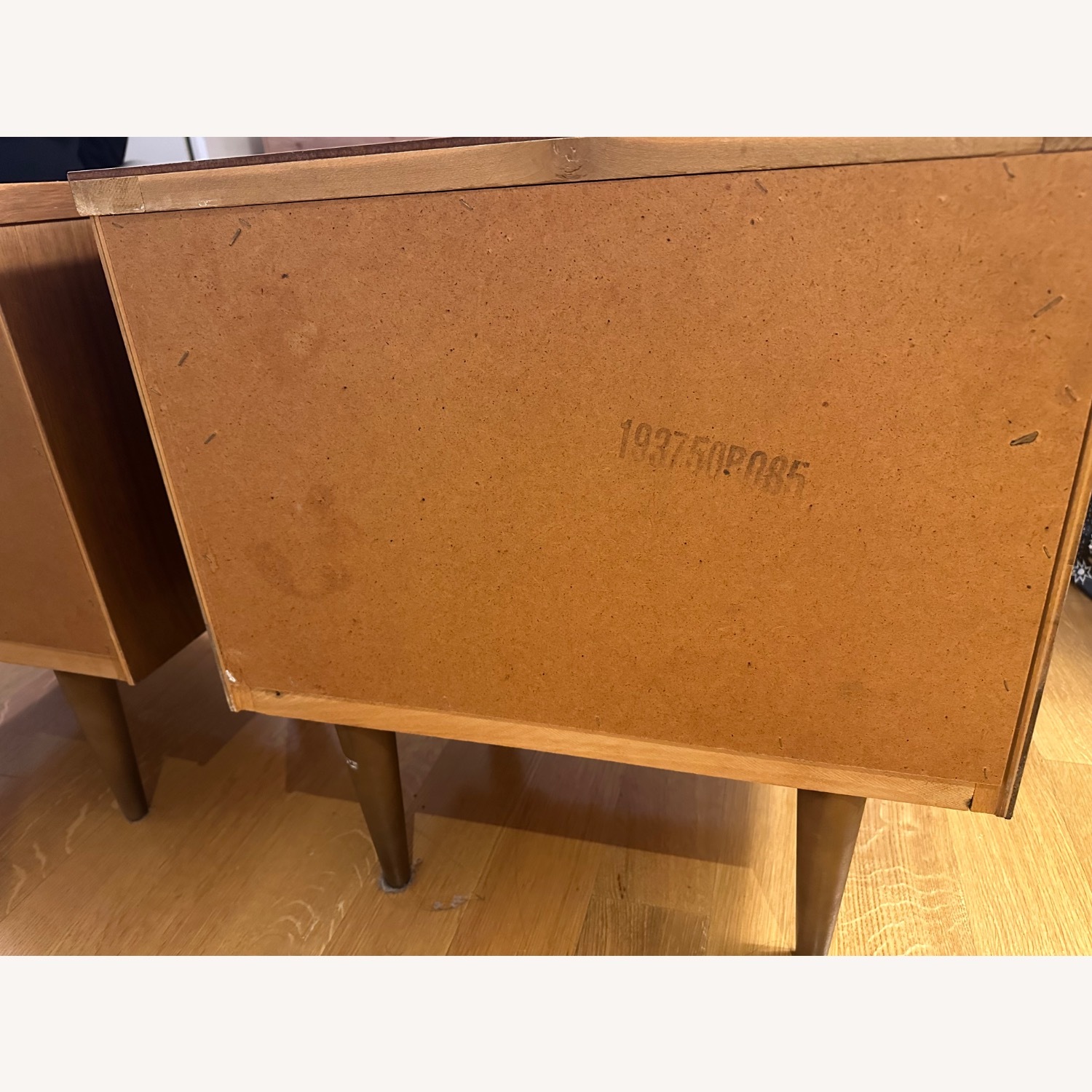 Midcentury Dark Brown Wood Nightstands - image-10