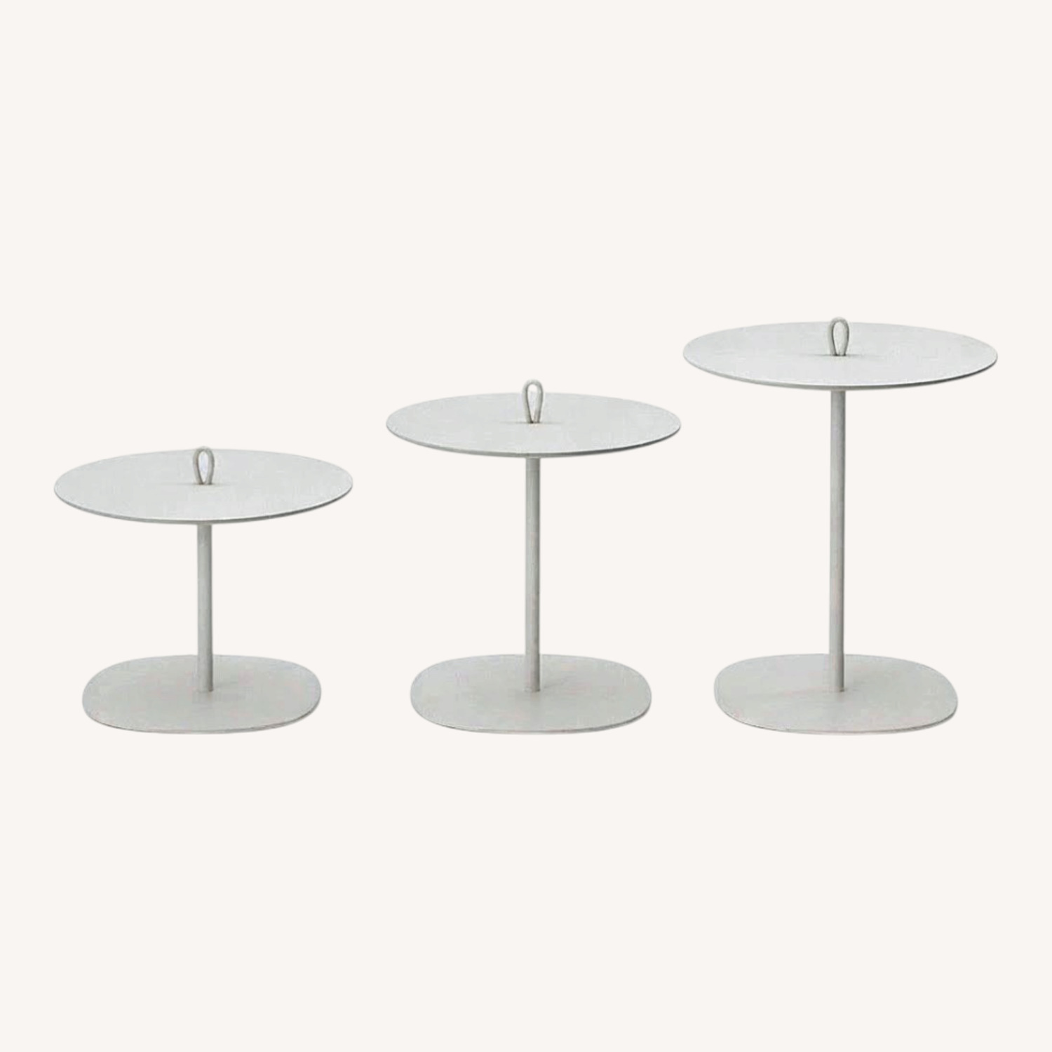 Set of Three Paola Lenti Strap Tables - image-0