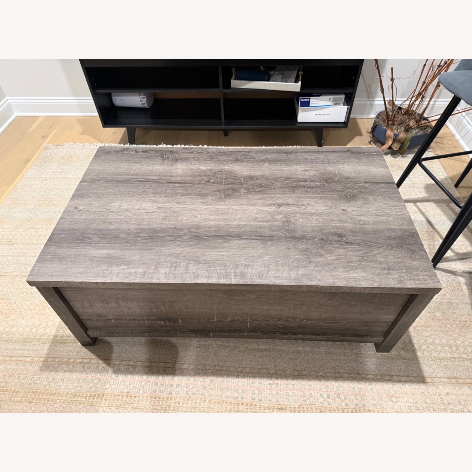 Light Brown Coffee Table - image-1