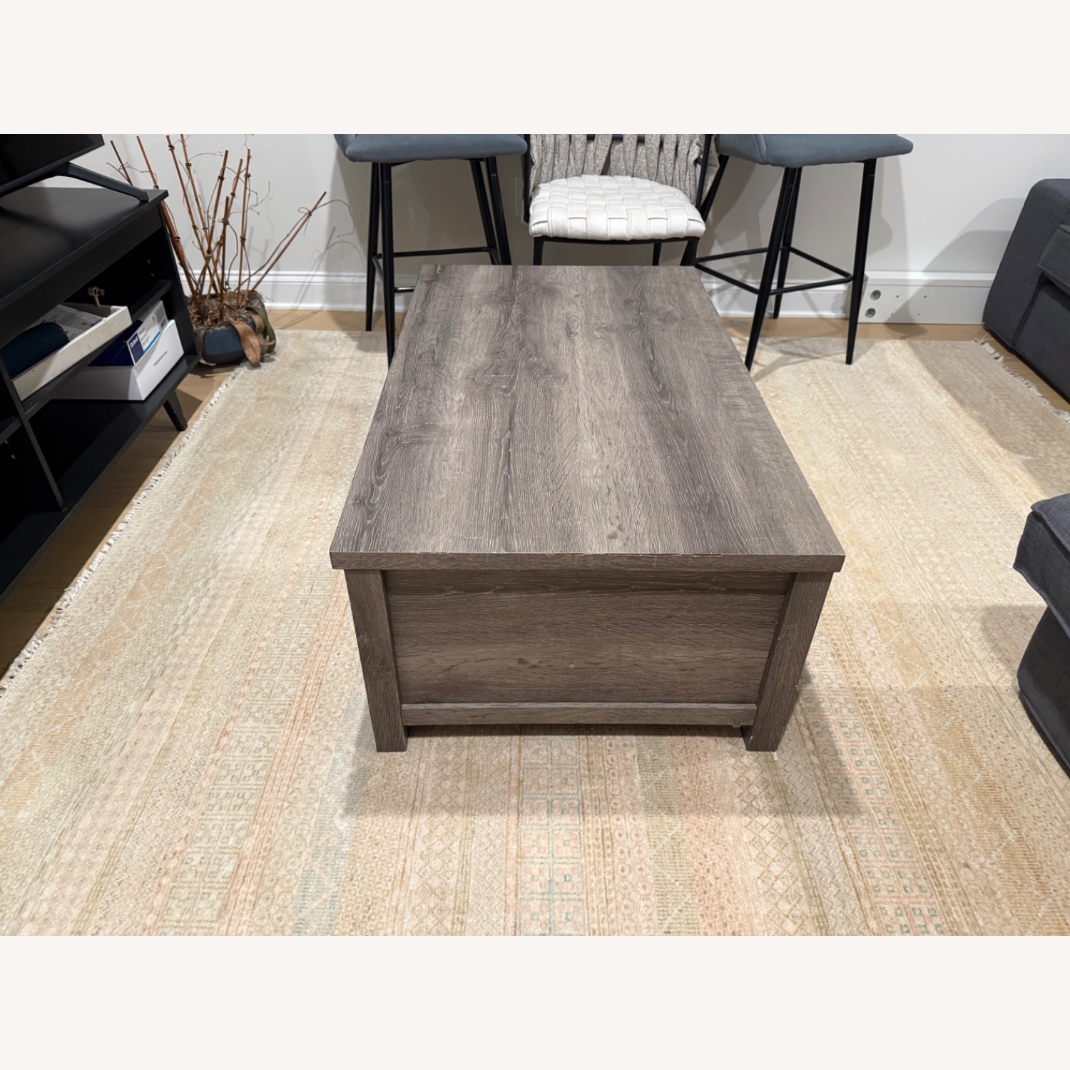 Light Brown Coffee Table - image-3