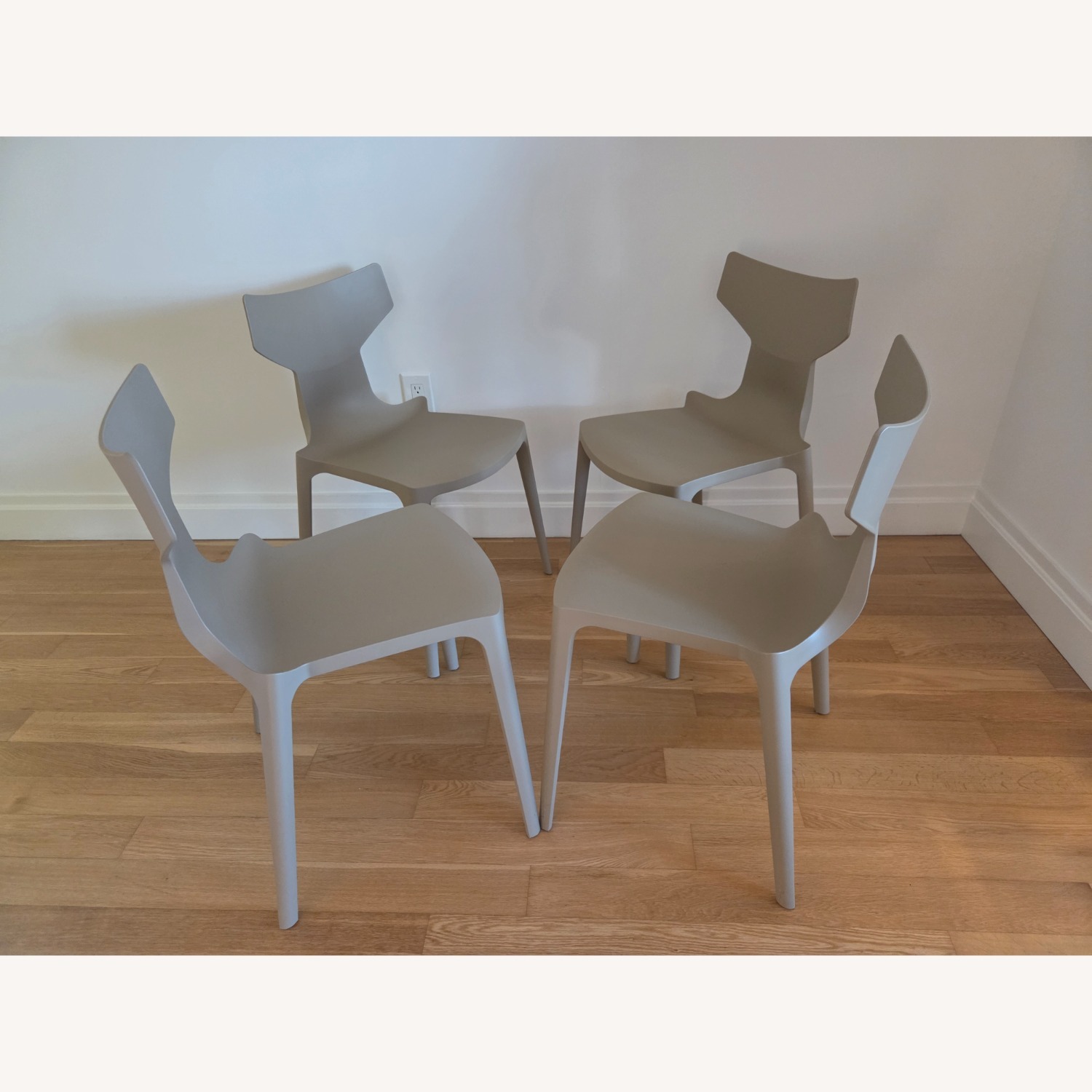 Kartell Natural Plastic Dining Chairs - Set of 4 - image-2