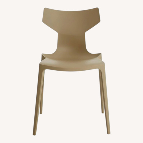 Used Kartell Natural Plastic Dining Chairs for sale on AptDeco