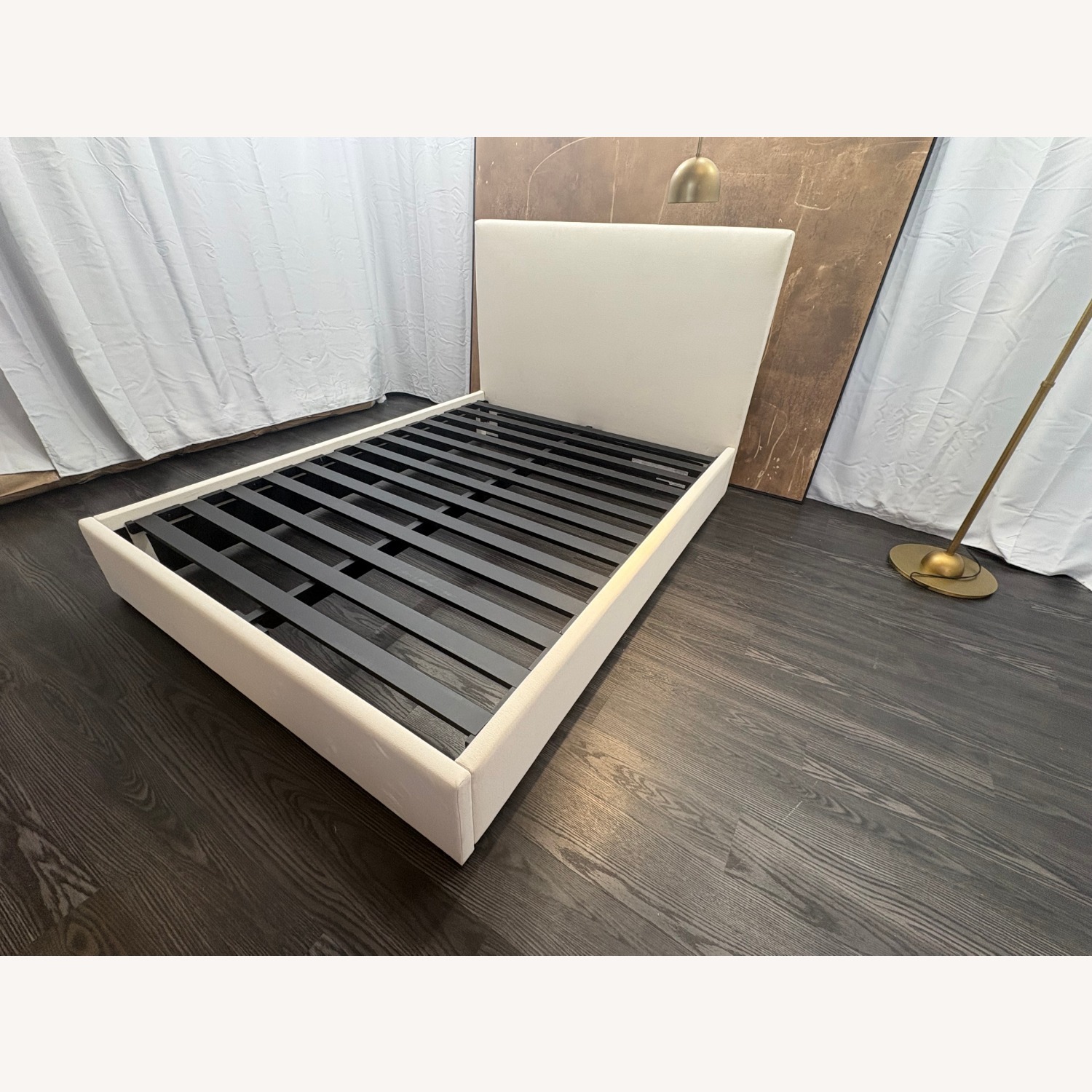 Restoration Hardware Lawson Fabric Panel Bed Queen Natural - image-10