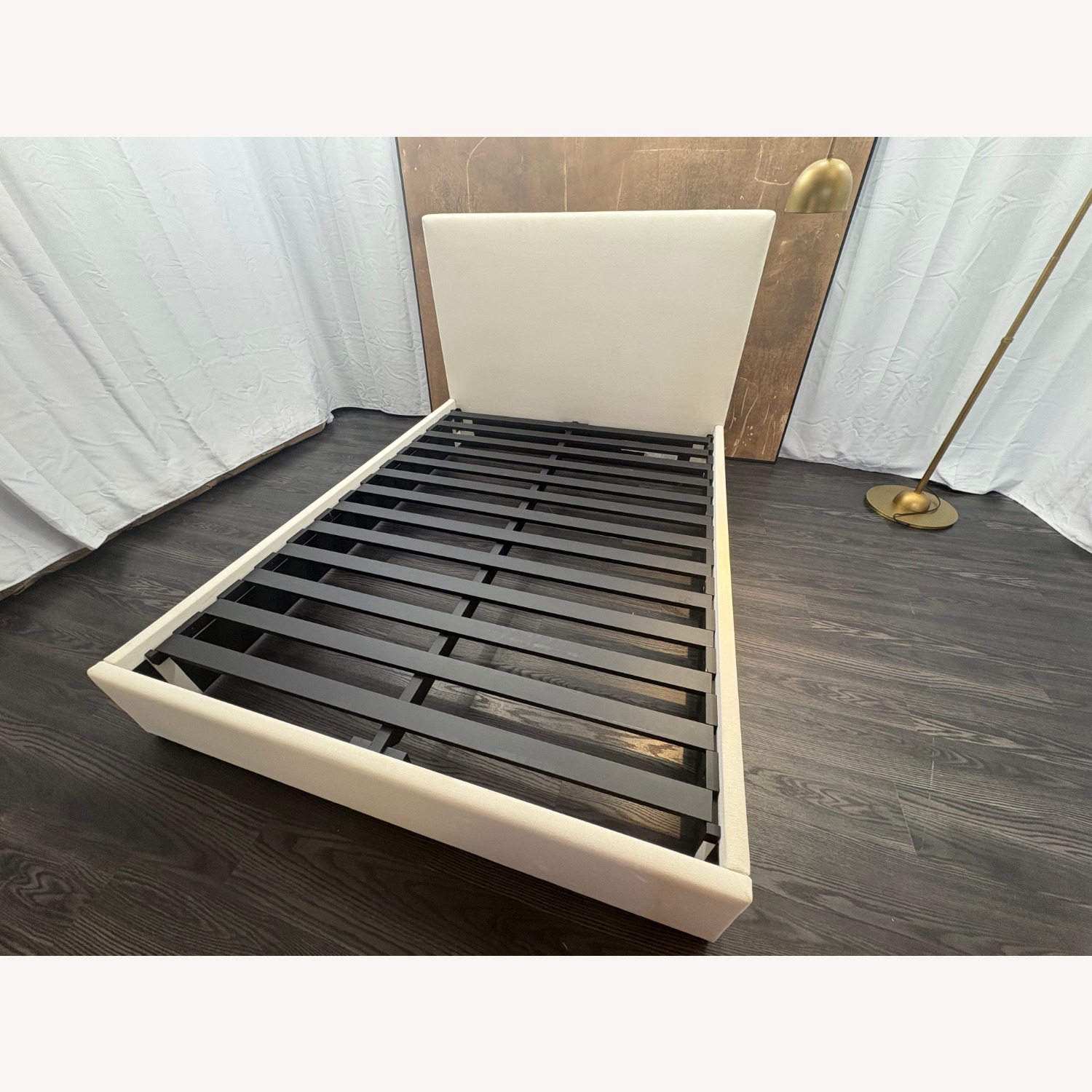 Restoration Hardware Lawson Fabric Panel Bed Queen Natural - image-18