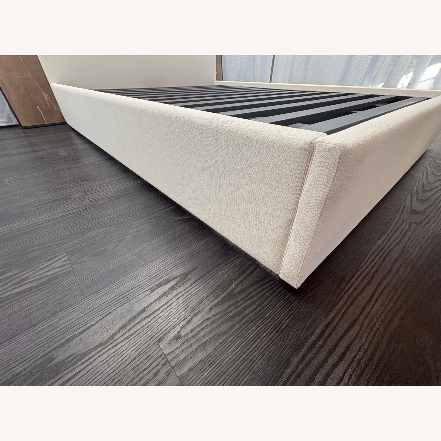 Restoration Hardware Lawson Fabric Panel Bed Queen Natural - image-11