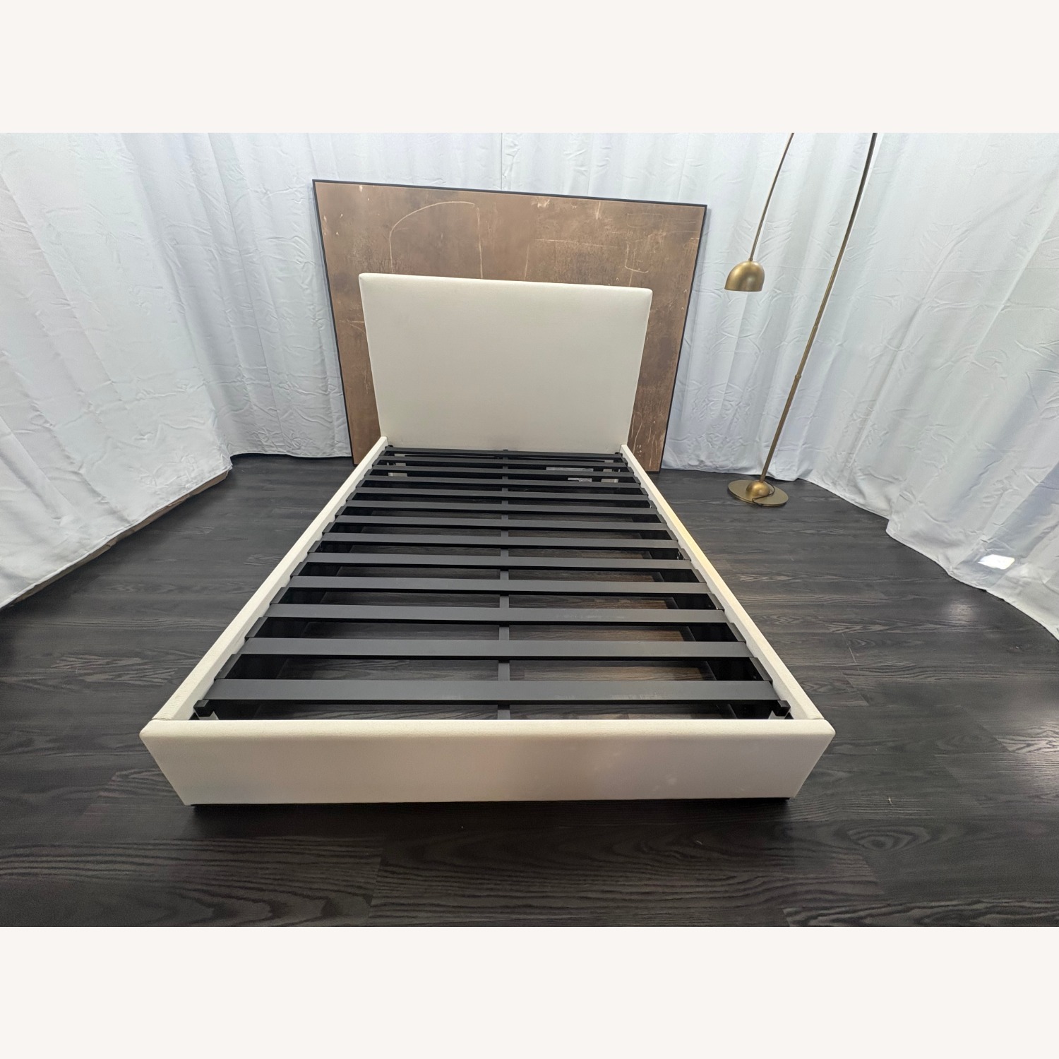 Restoration Hardware Lawson Fabric Panel Bed Queen Natural - image-23