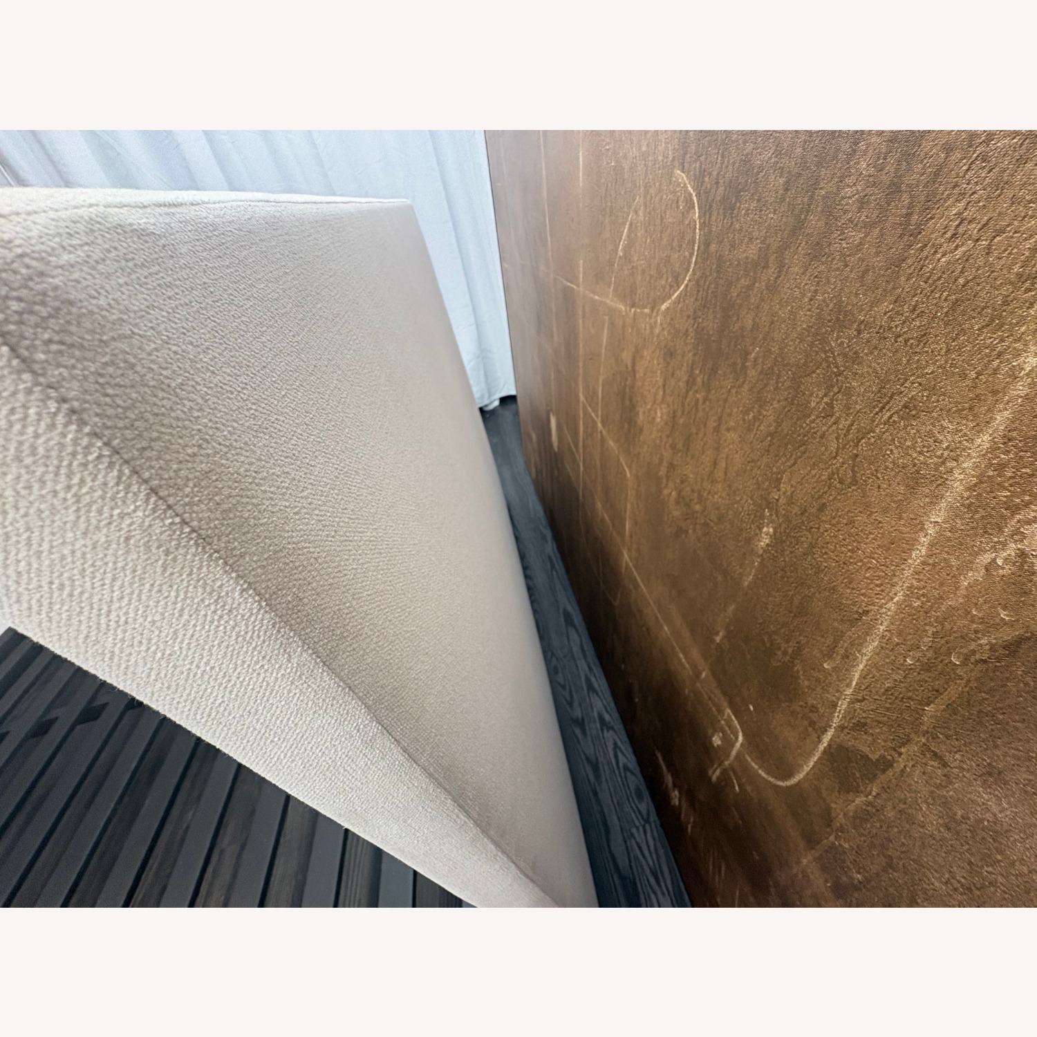 Restoration Hardware Lawson Fabric Panel Bed Queen Natural - image-17