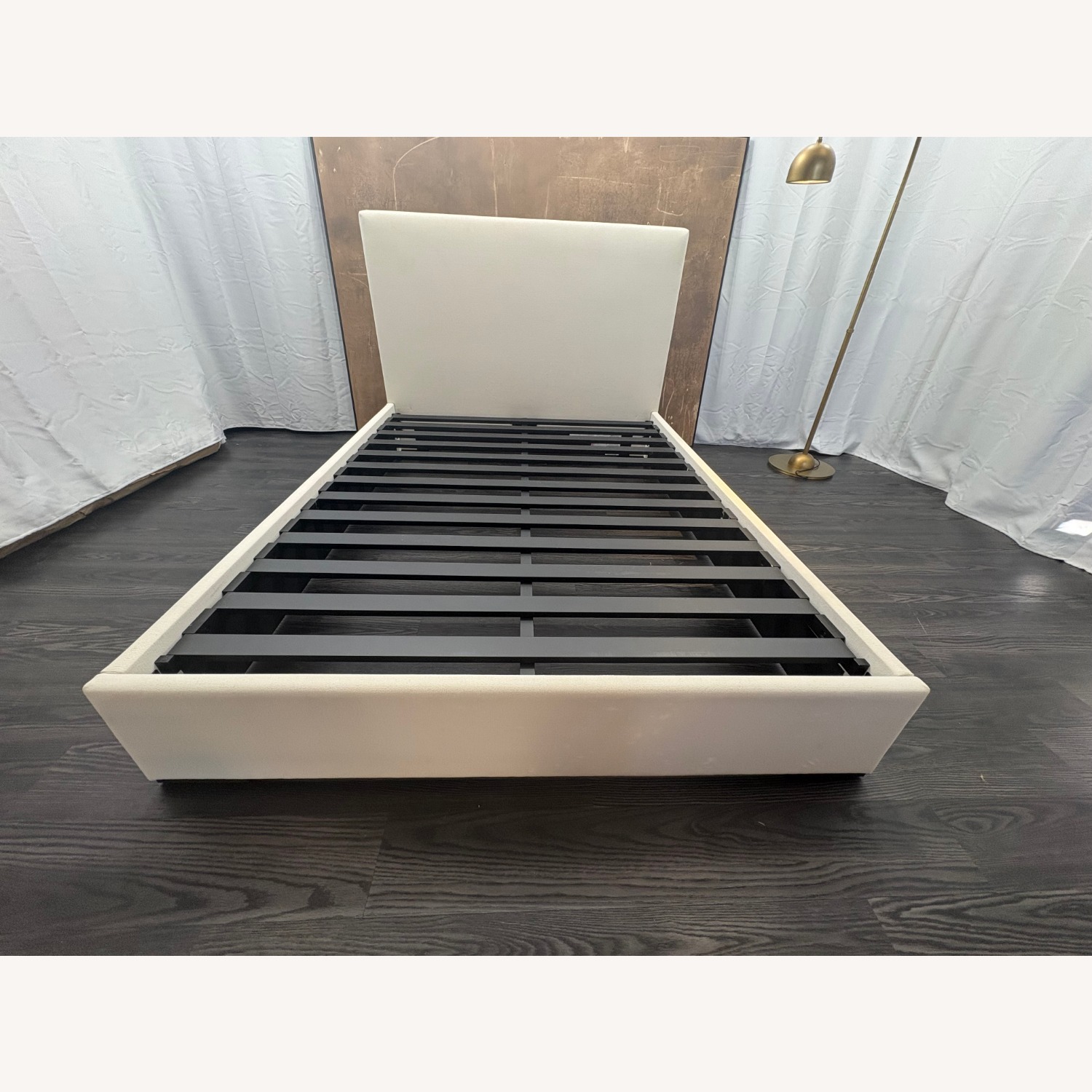 Restoration Hardware Lawson Fabric Panel Bed Queen Natural - image-19