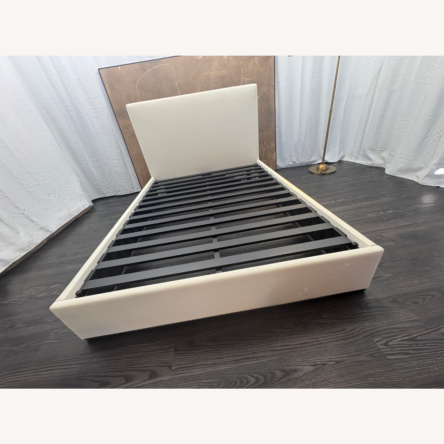 Restoration Hardware Lawson Fabric Panel Bed Queen Natural - image-20