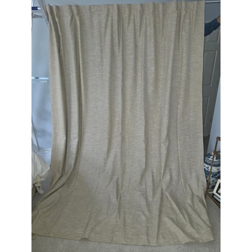 Used Pottery Barn Natural Curtains for sale on AptDeco