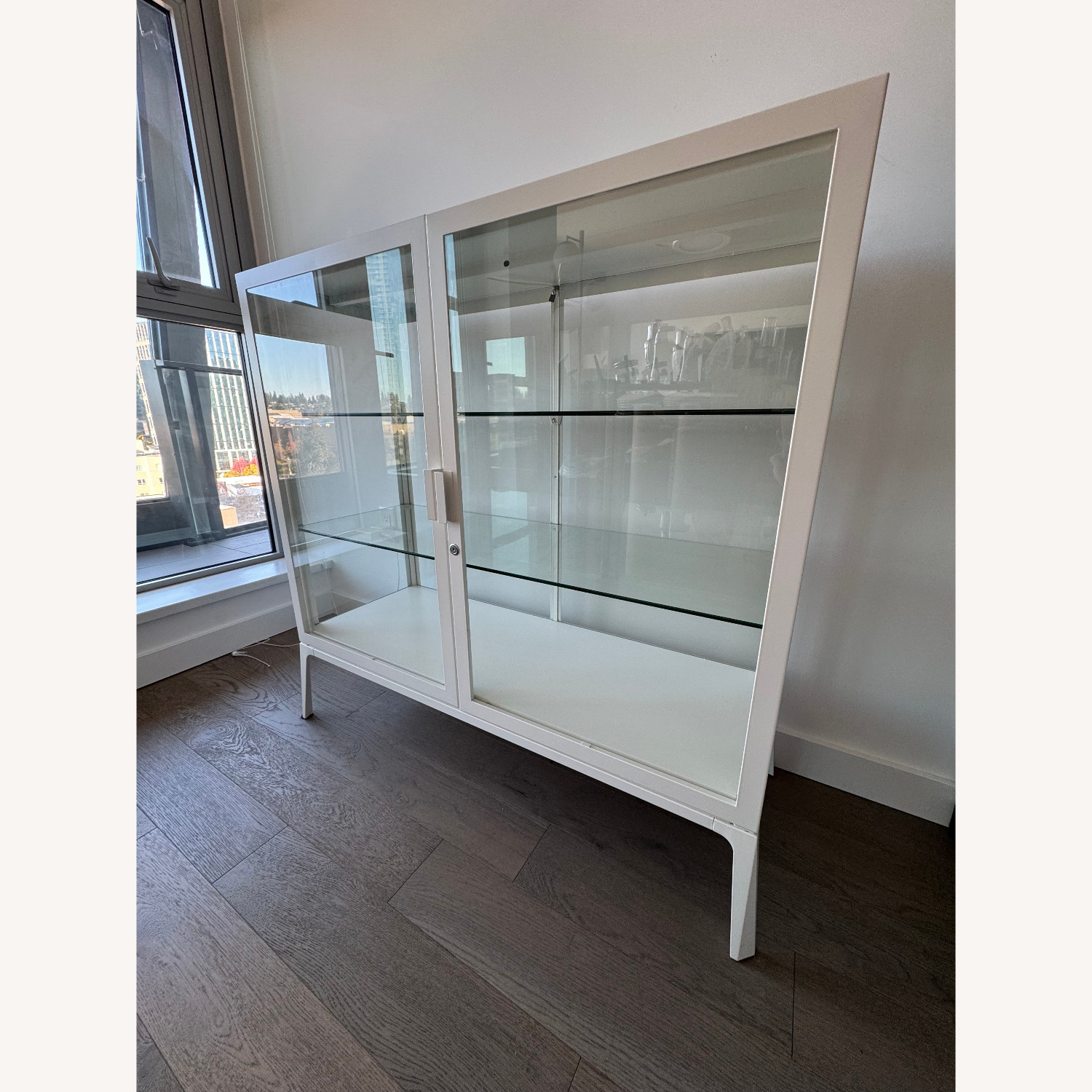 IKEA MILSBO Glass Cabinet - image-4