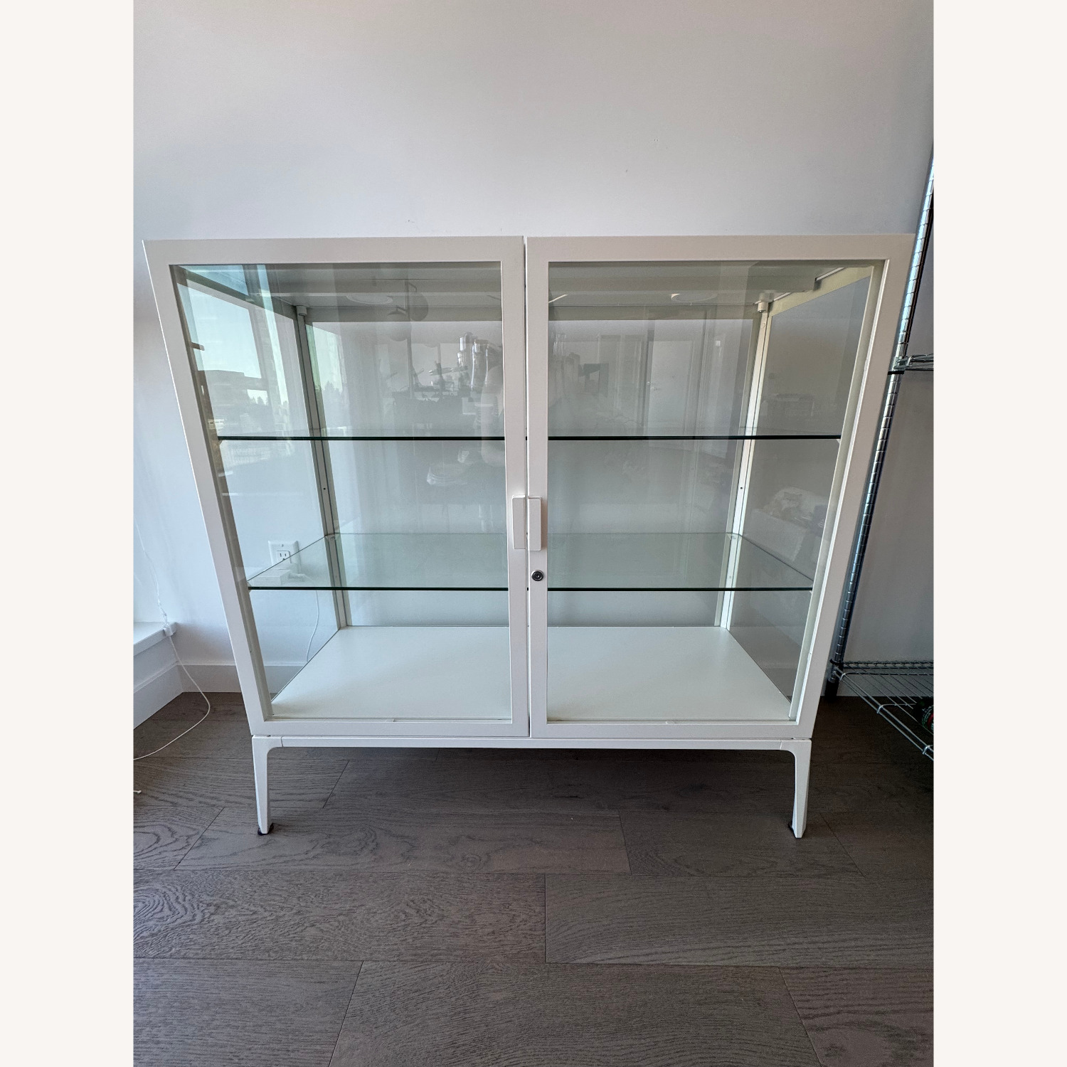 IKEA MILSBO Glass Cabinet - image-1