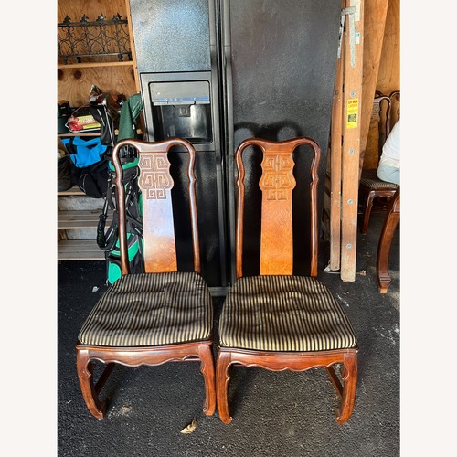 Used Chin Hua Chinoiserie Vintage Dining Room Chairs for sale on AptDeco