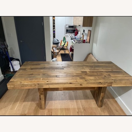 Used West Elm Emmerson Reclaimed Wood Dining Table for sale on AptDeco