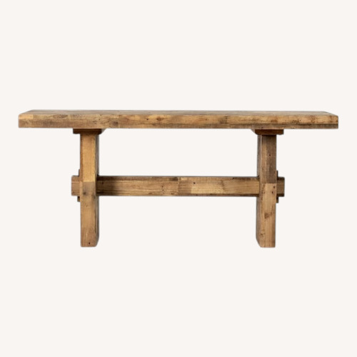 Used West Elm Emmerson Reclaimed Wood Dining Table for sale on AptDeco
