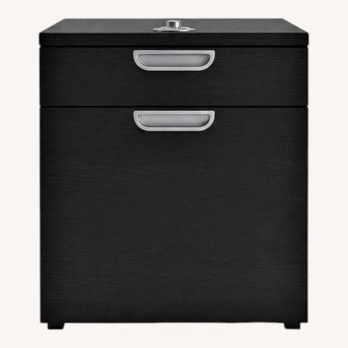 Used IKEA GALANT Drawer Unit on Casters Black for sale on AptDeco
