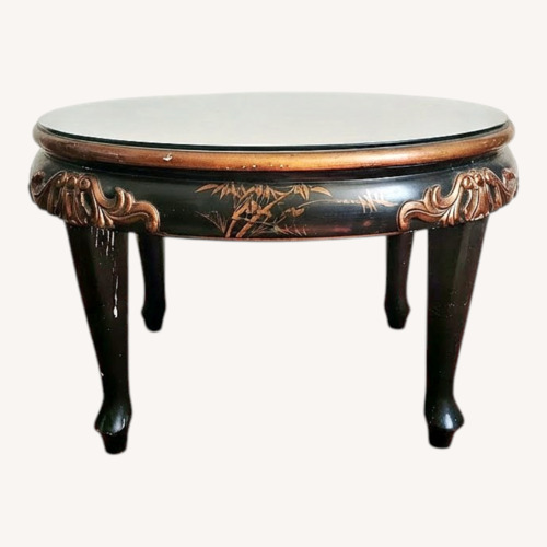 Used Vintage/Antique  Black Coffee Table for sale on AptDeco