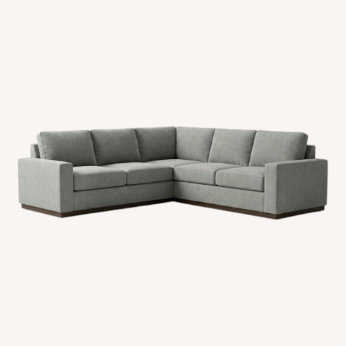 Used DreamSofa Alton Custom 2-Piece Fabric Sectional  for sale on AptDeco