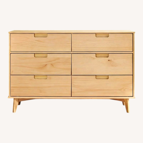 Used Mercury Row Yarber 6-Drawer Solid Wood Dresser for sale on AptDeco