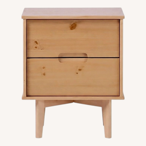 Used Wayfair Solid Wood 2-Drawer Nightstands for sale on AptDeco