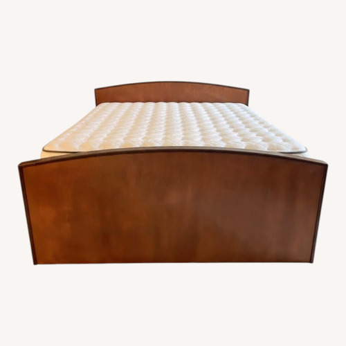 Used Custom Made King Bed with 4 XXL Storage Drawers for sale on AptDeco