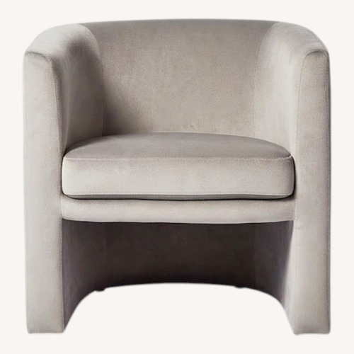 Used Target Olive Green Fabric Accent Chair  for sale on AptDeco